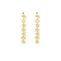 Damen Statement Tropfenohrringe Shop Nory