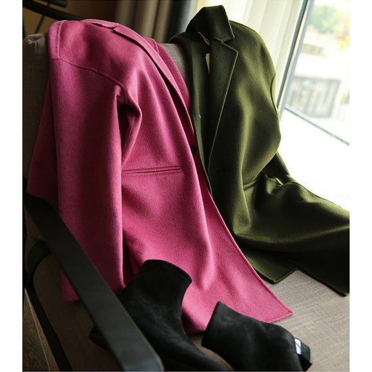 Damen eleganter und modischer Langblazer Shop Nory