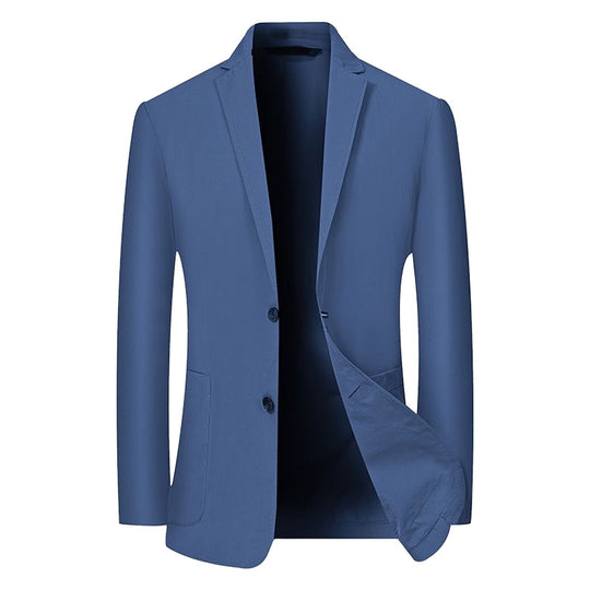 Herren Modernes Stretch Business-Sakko mit schmalem Schnitt und aufgesetzten Taschen Shop Nory