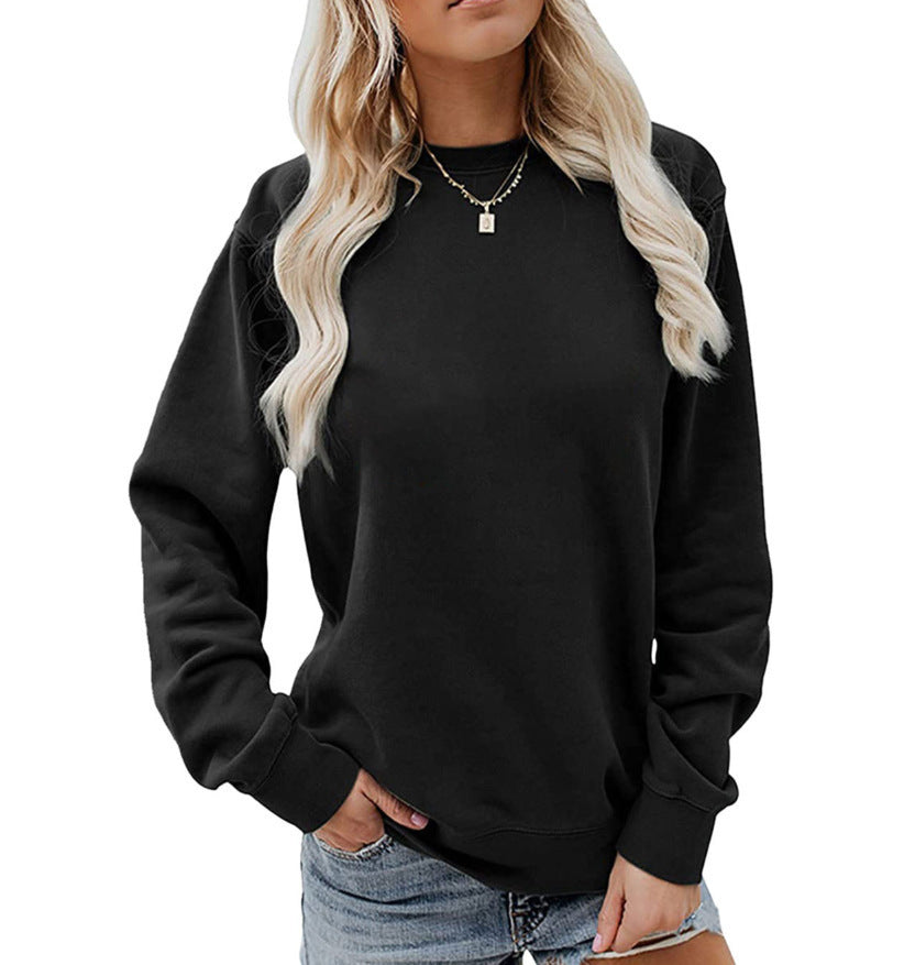 Damen nan lässiges Oversize Sweatshirt mit Rundhalsausschnitt und weichem Baumwollfleece Shop Nory