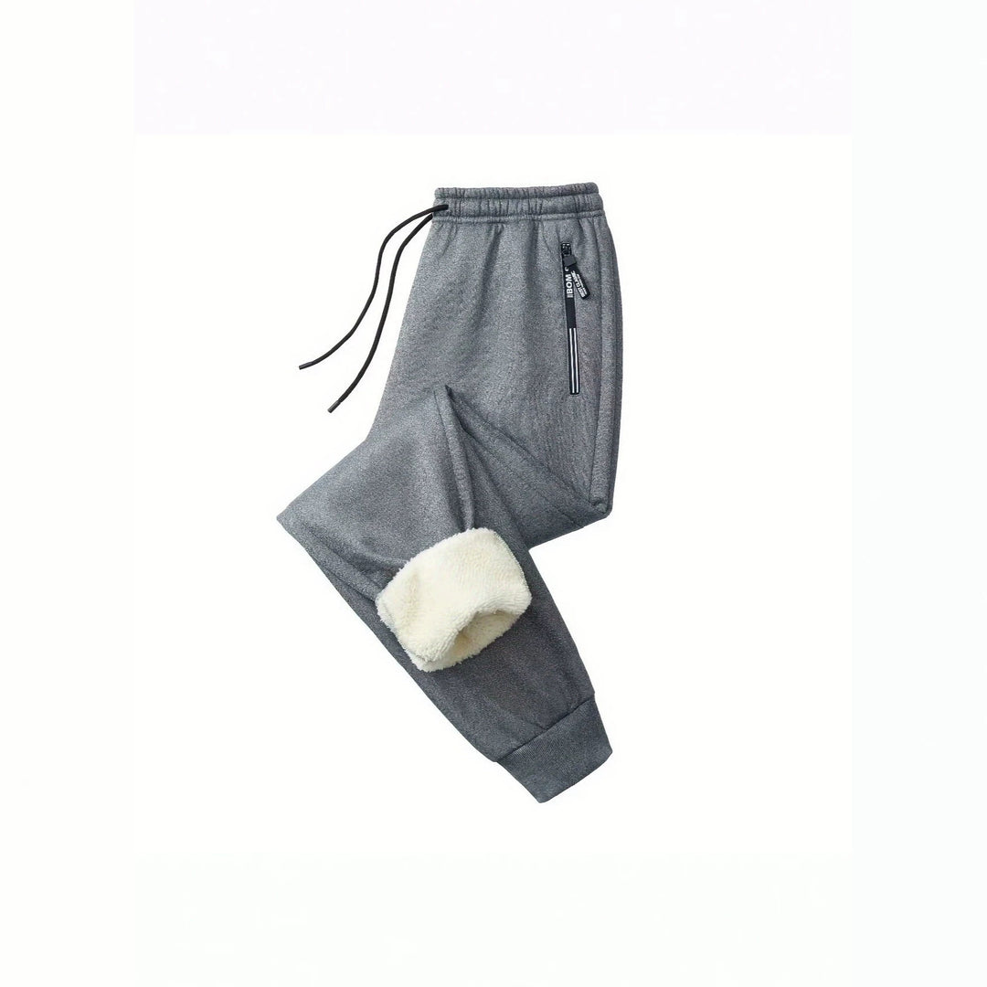 Herren Tapered Performance-Jogginghose mit elastischem Bund, Reißverschlusstaschen & gerippten Beinbündchen Shop Nory