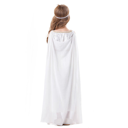 Damen mythologisches Kostümkleid mit fließendem Umhang Shop Nory