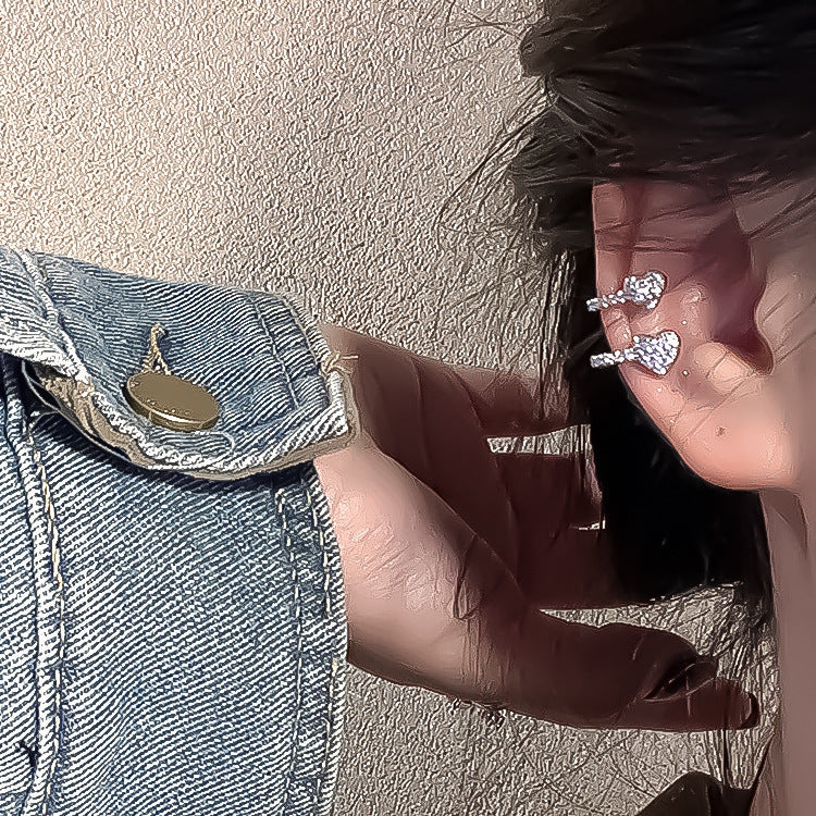 Damen Ohrcuff mit funkelnden Zirkonia-Elementen Shop Nory