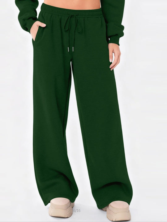 Damen nan weite Loungehose mit hohem Komfortbund, elastischem Tunnelzug und seitlichen Eingrifftaschen Shop Nory