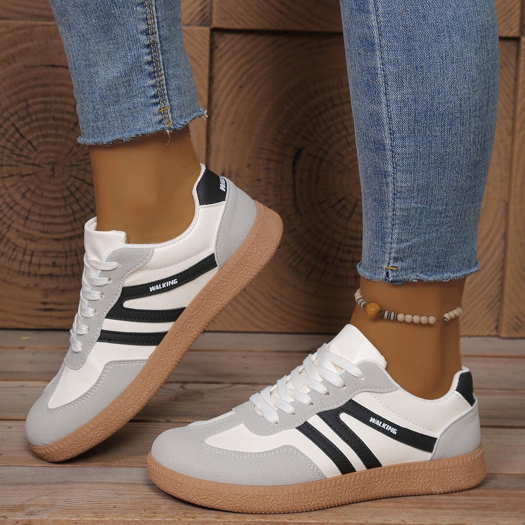 Damen Sportliche Sneakers mit rutschfester Sohle und weichem Innenfutter