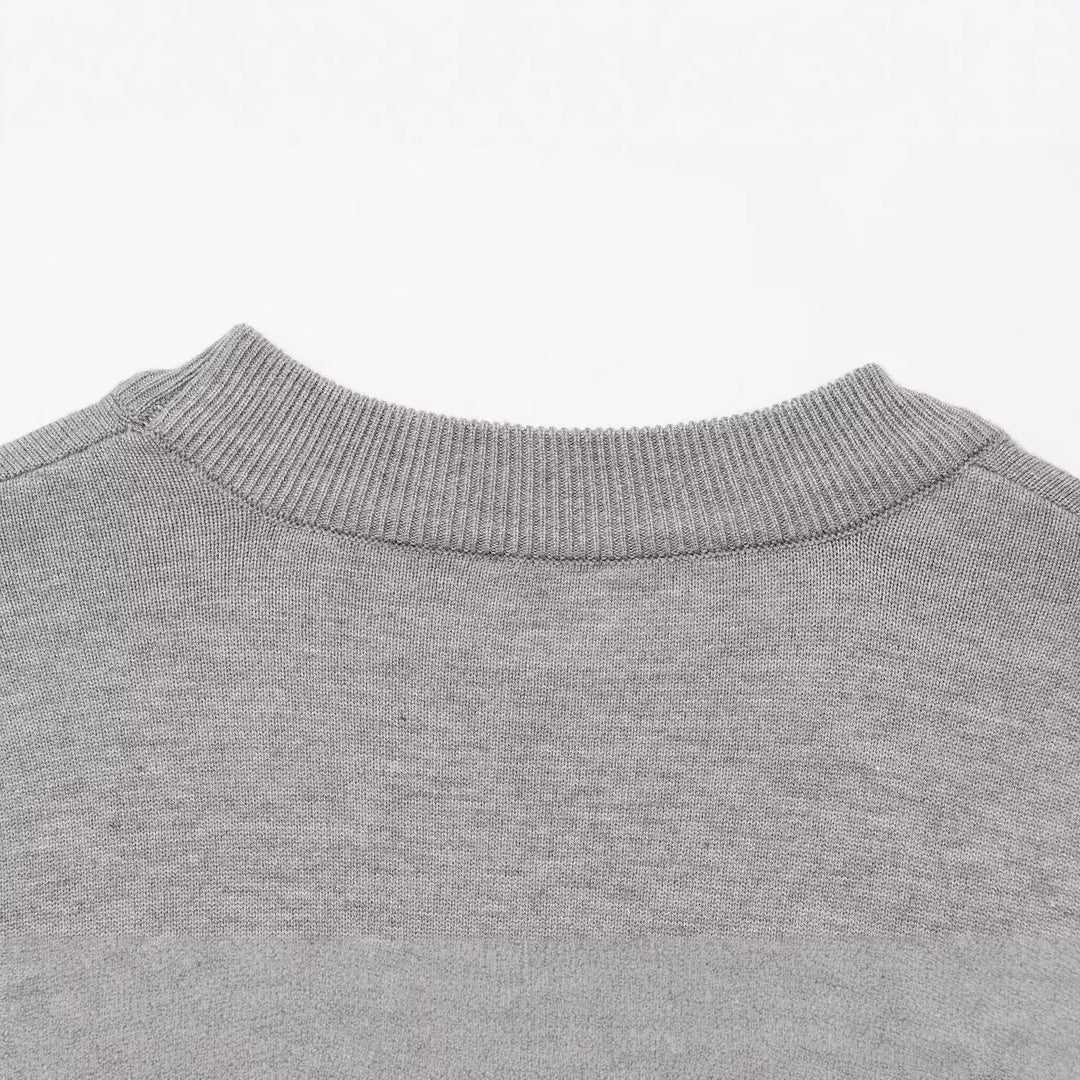 Damen Oversize Pullover mit weitem Rundhalsausschnitt und Rippbündchen Shop Nory