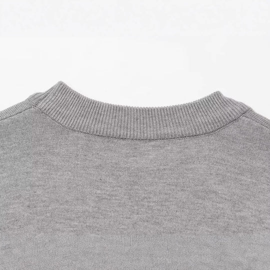 Damen Oversize Pullover mit weitem Rundhalsausschnitt und Rippbündchen Shop Nory