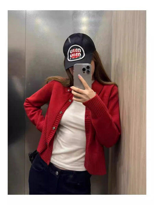 Damen Kurzcardigan mit kastiger Silhouette und extraweicher Kaschmir‑Optik Shop Nory