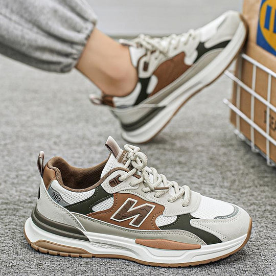 Herren Dämpfender Chunky-Laufschuh mit Mesh-Außenschicht und Komfortgedächtnis-Sohle Shopy Nory