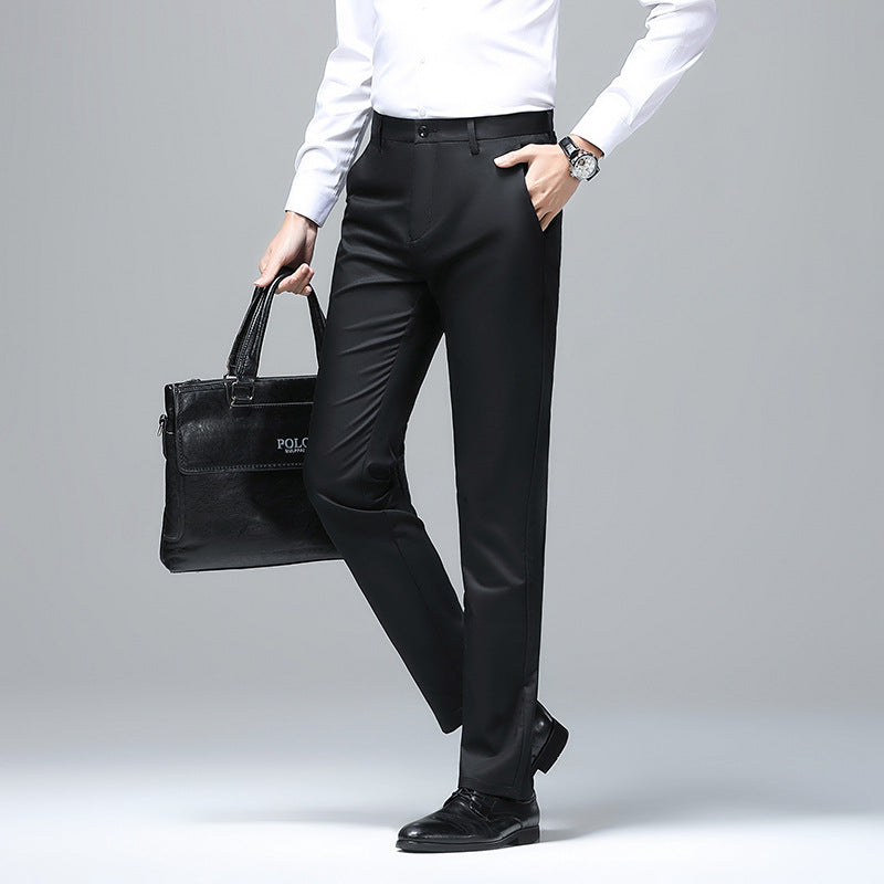 Herren Elegante Slim‑Fit Chino‑Hose mit Bügelfalte und Stretchkomfort Shop Nory
