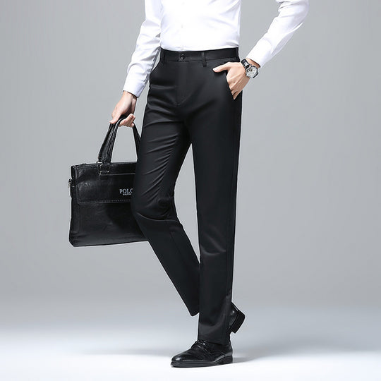 Herren Elegante Slim‑Fit Chino‑Hose mit Bügelfalte und Stretchkomfort Shop Nory