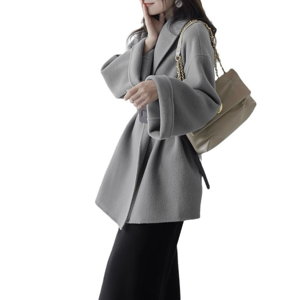 Damen Schicke und elegante Wickeljacke Shop Nory