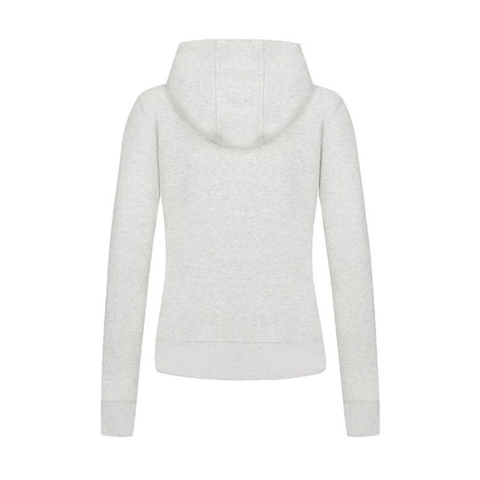 Damen Kapuzen-Sweatjacke im Military-Style mit Stehkragen, Zierriegeln und durchgehendem Reißverschluss Shop Nory