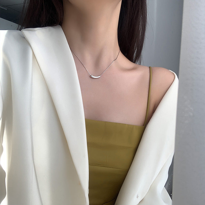 Damen Halskette mit modernem Minimalisten-Design Shop Nory