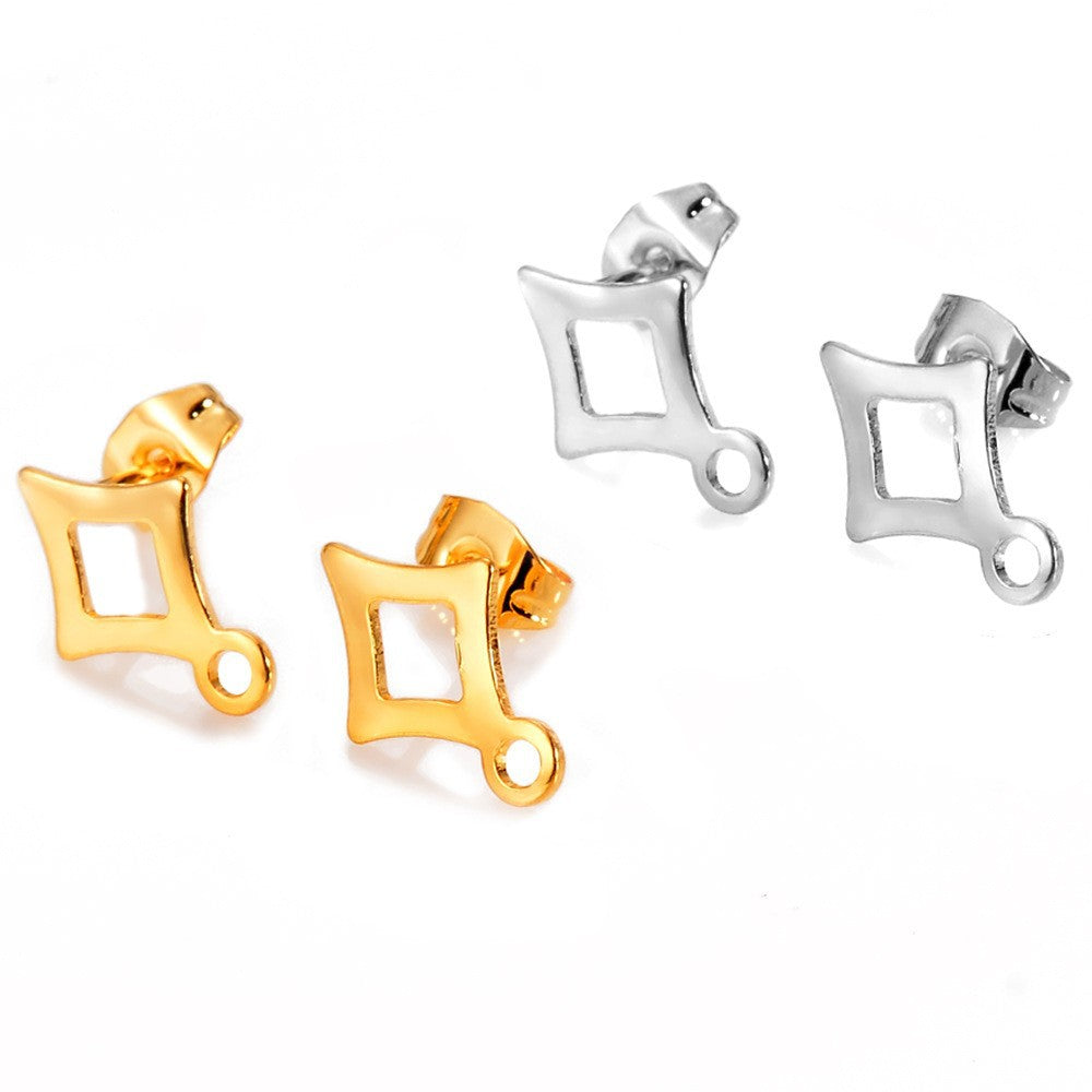 Damen Ohrstecker im modernen geometrischen Design Shop Nory