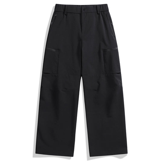 Herren weite Utility-Cargohose mit Reißverschluss‑Taschen und vorgeformten Knien Shop Nory