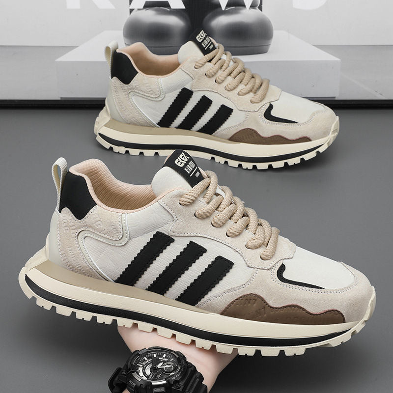 Herren Retro-Sneaker mit Wildleder-Overlays und gedämpfter Profilsohle Shop Nory