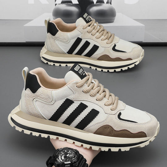 Herren Retro-Sneaker mit Wildleder-Overlays und gedämpfter Profilsohle Shop Nory