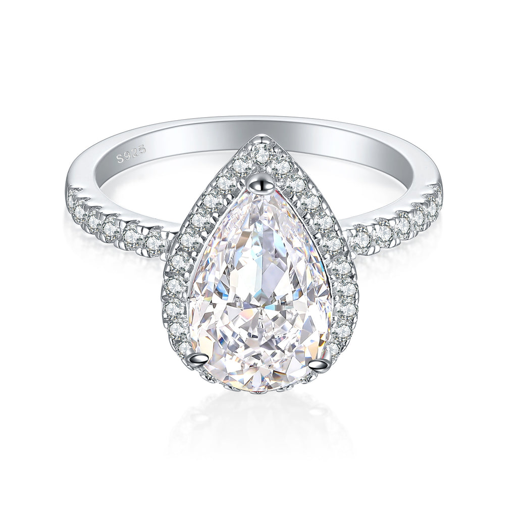 Damenring mit elegantem Kupfer-Zirkonia und filigranem Design Shop Nory