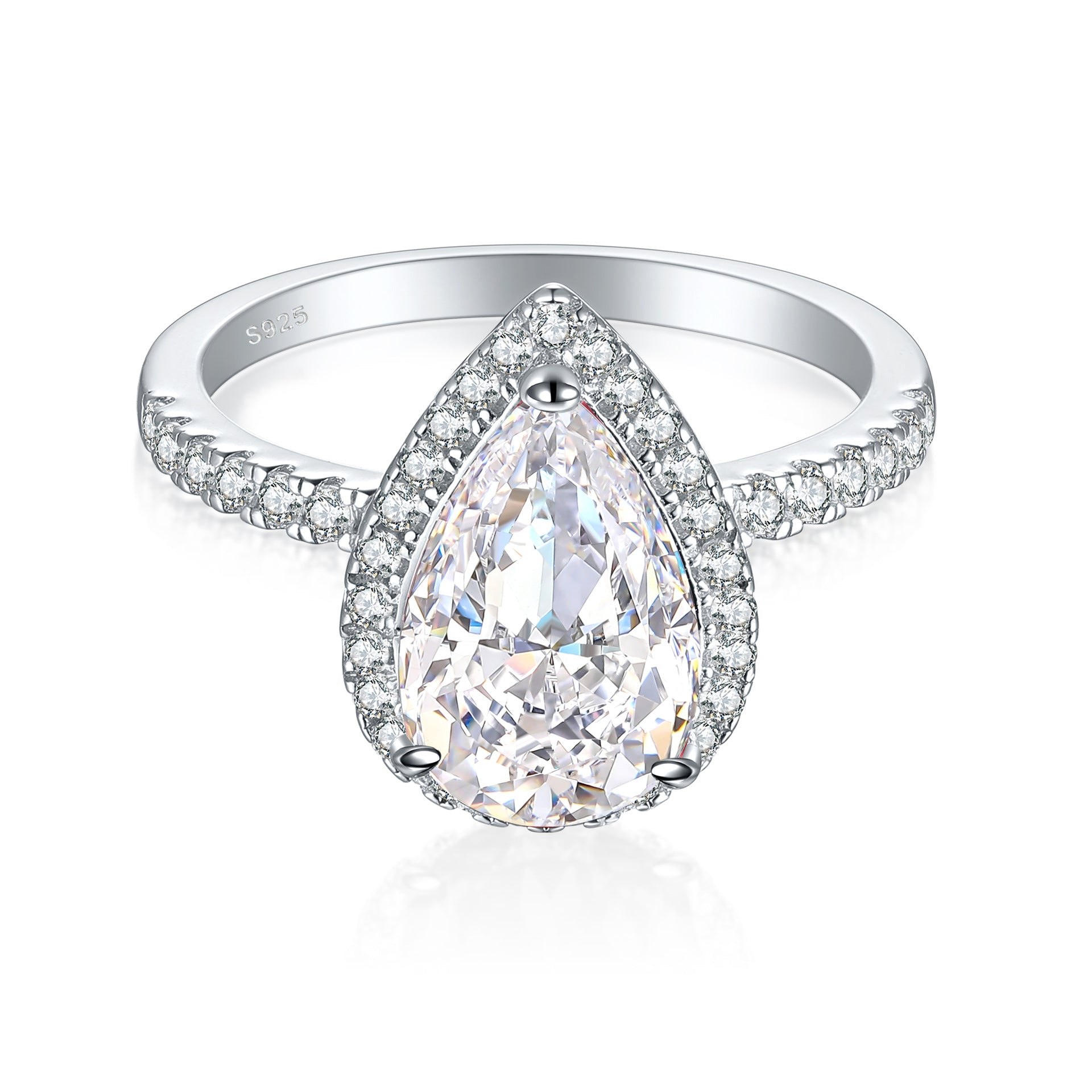 Damenring mit elegantem Kupfer-Zirkonia und filigranem Design Shop Nory