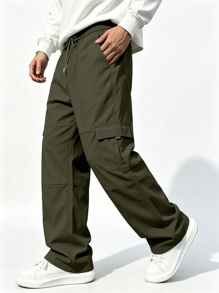 Herren Cargohose mit weitem Schnitt und elastischem Bund Shop Nory