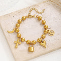 Damen Charm-Armband mit symbolischen Anhängern Shop Nory