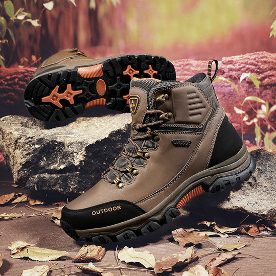 Herren All-Terrain Wanderstiefel mit hohem Knöchelschutz und griffiger Sohle