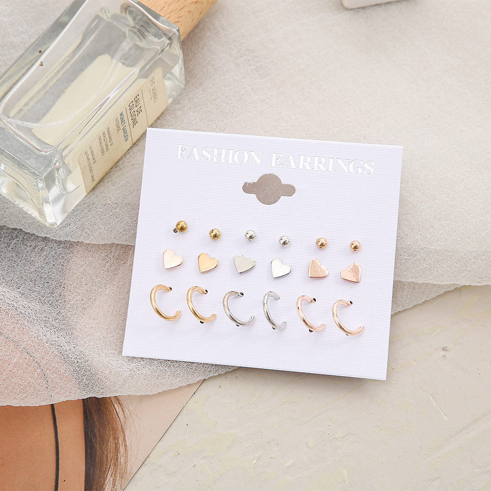 Damen Ohrringe Set aus verschiedenen eleganten Designs Shop Nory