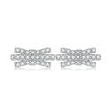 Damen Ohrstecker mit filigranem Design und funkelnden Zirkonia Shop Nory