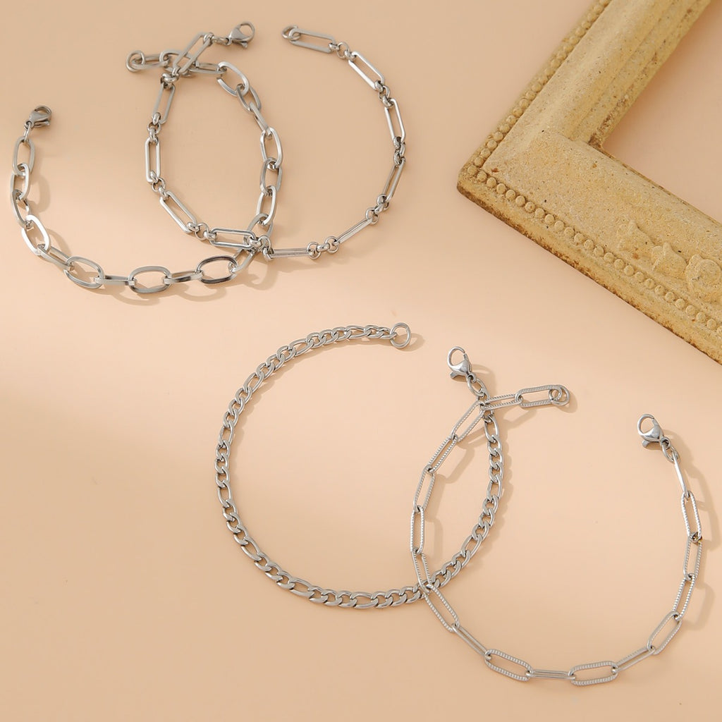 Damenkette mit modernem Gliederdesign Shop Nory