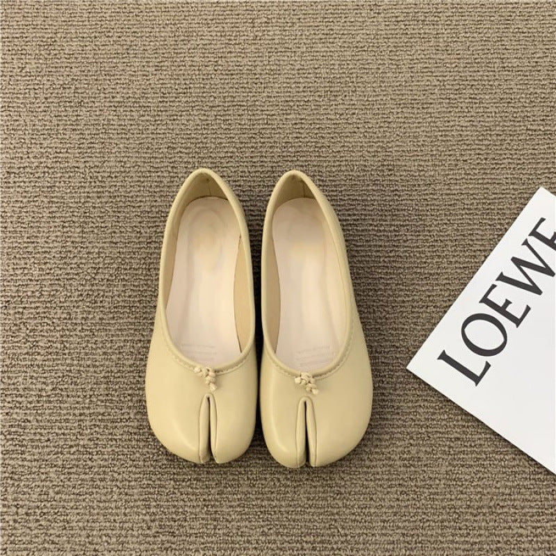 Damen Ballerinas mit eleganter Schlitz-Details und bequemer Innensohle