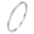 Damen Armreif mit funkelnden Zirkonia und kunstvollem Design Shop Nory