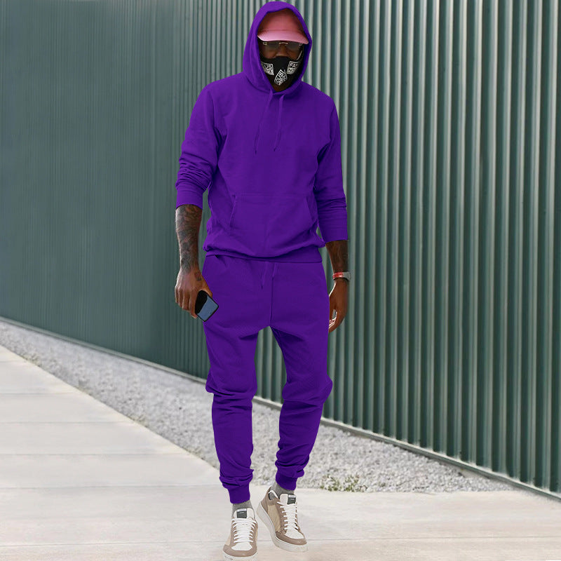 Herren Sportanzug mit Hoodie und bequemen Jogginghosen