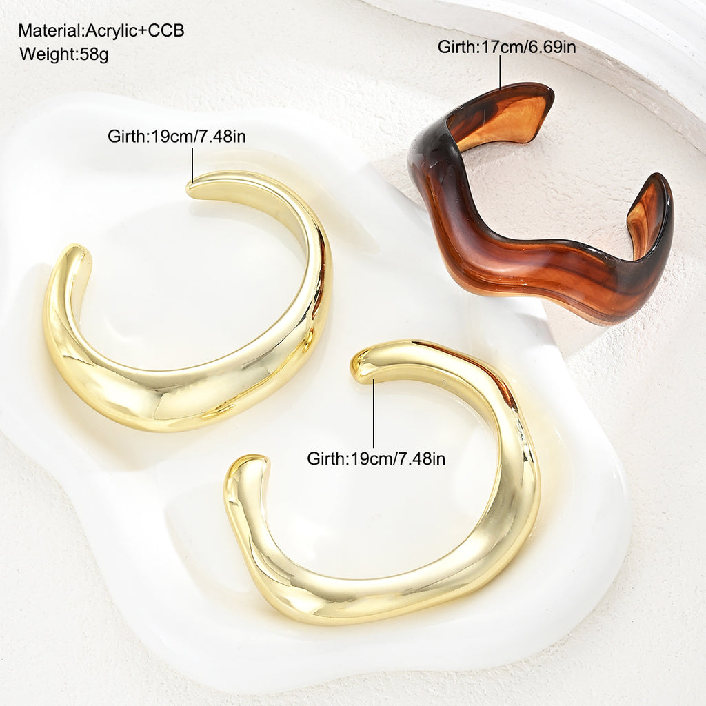 Damen Haarklammern Set mit elegantem Wellen- und geschwungenem Design Shop Nory