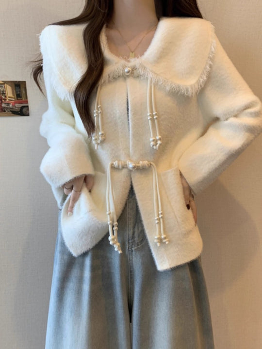 Damen Modische Strickjacke Shop Nory