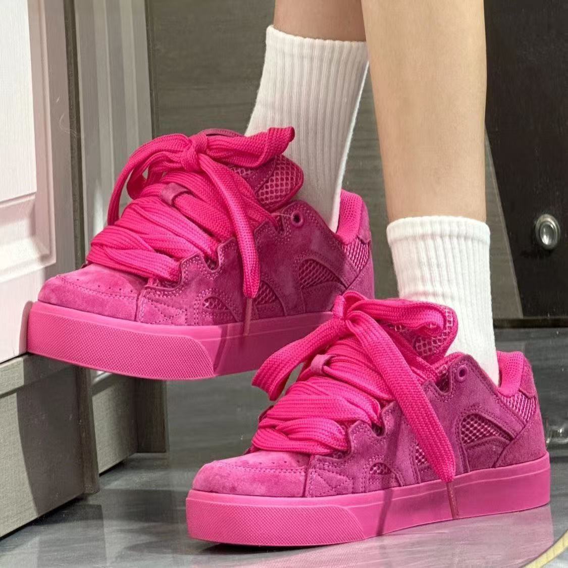 Damen Sportliche High-Top Sneakers mit innovativen Schnürsystem und dämpfender Sohle
