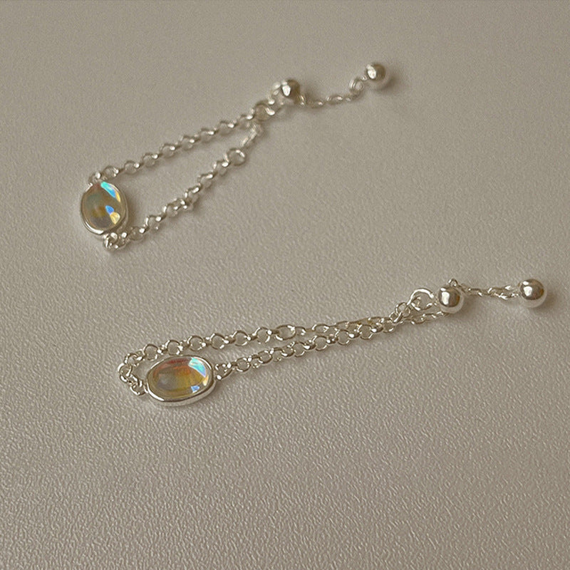 Damenarmband mit elegantem Mondstein und verstellbarem Verschluss Shop Nory