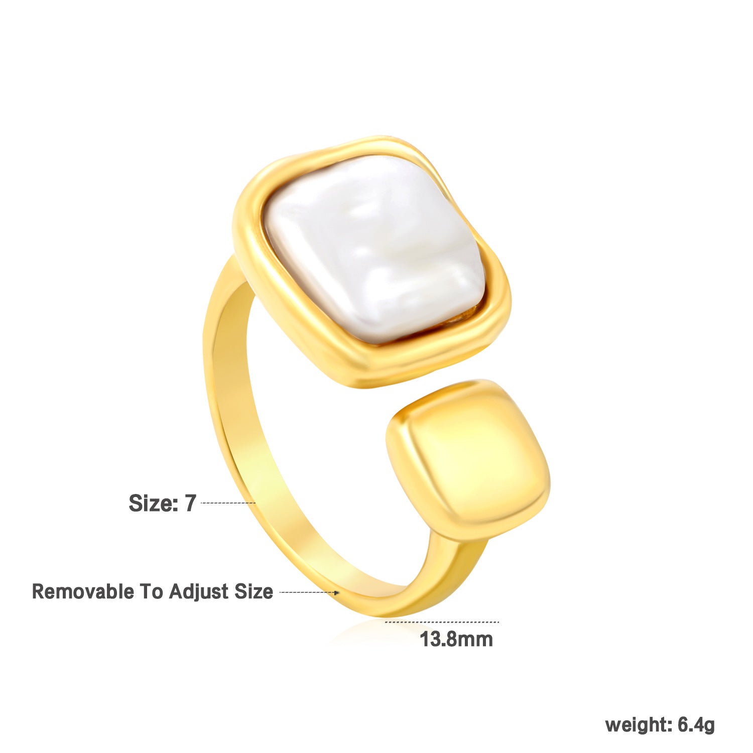 Damen Ring mit verstellbarem Design und edelem Tigerauge Shop Nory