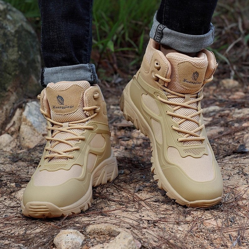 Damen Hochwertige Wanderstiefel mit rutschfester Sohle und atmungsaktiven Obermaterialien