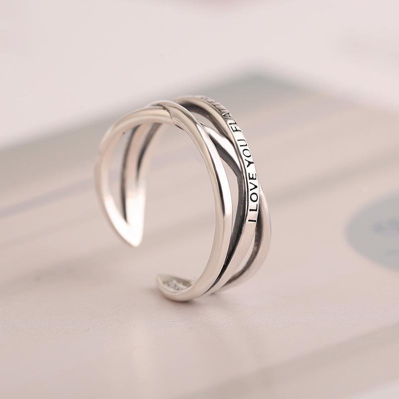 Damen modischer verstellbarer Ring Shop Nory