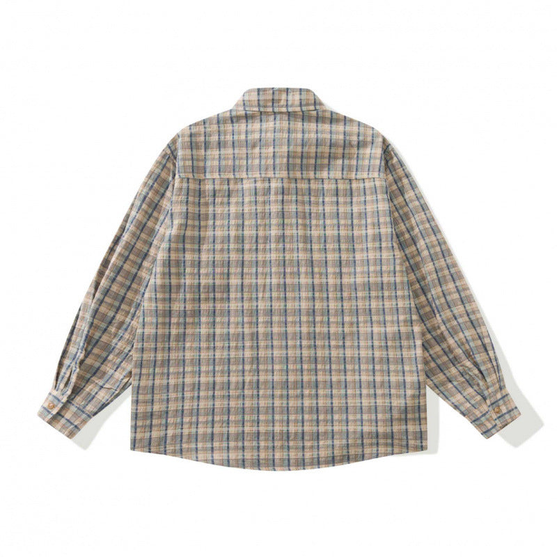Unisex Kastenförmiges Overshirt aus Baumwoll-Leinenmix mit aufgesetzten Brustklappen Shop Nory