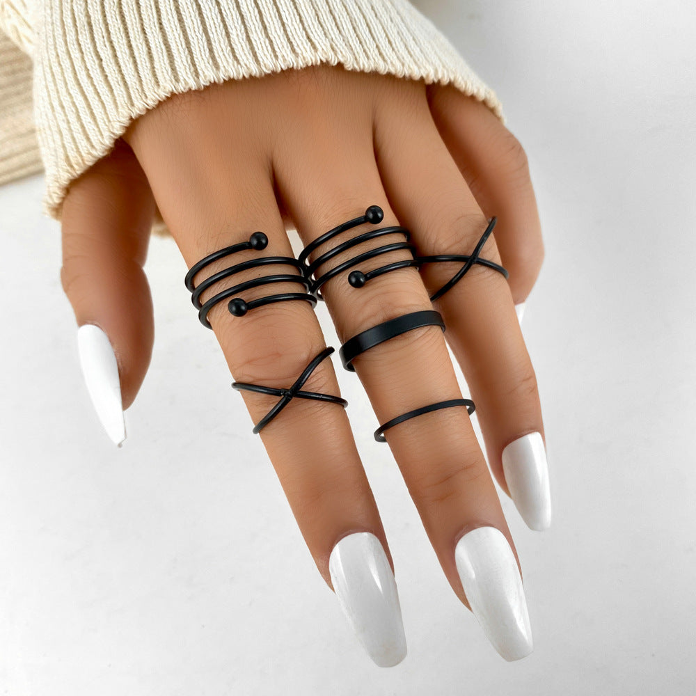 Damen Ring-Set mit kreativen und modernen Designs Shop Nory