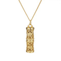 Damen Kette mit kunstvollem filigranen Anhänger Shop Nory