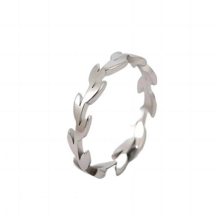 Damen Armreif mit elegantem Blattdesign Shop Nory