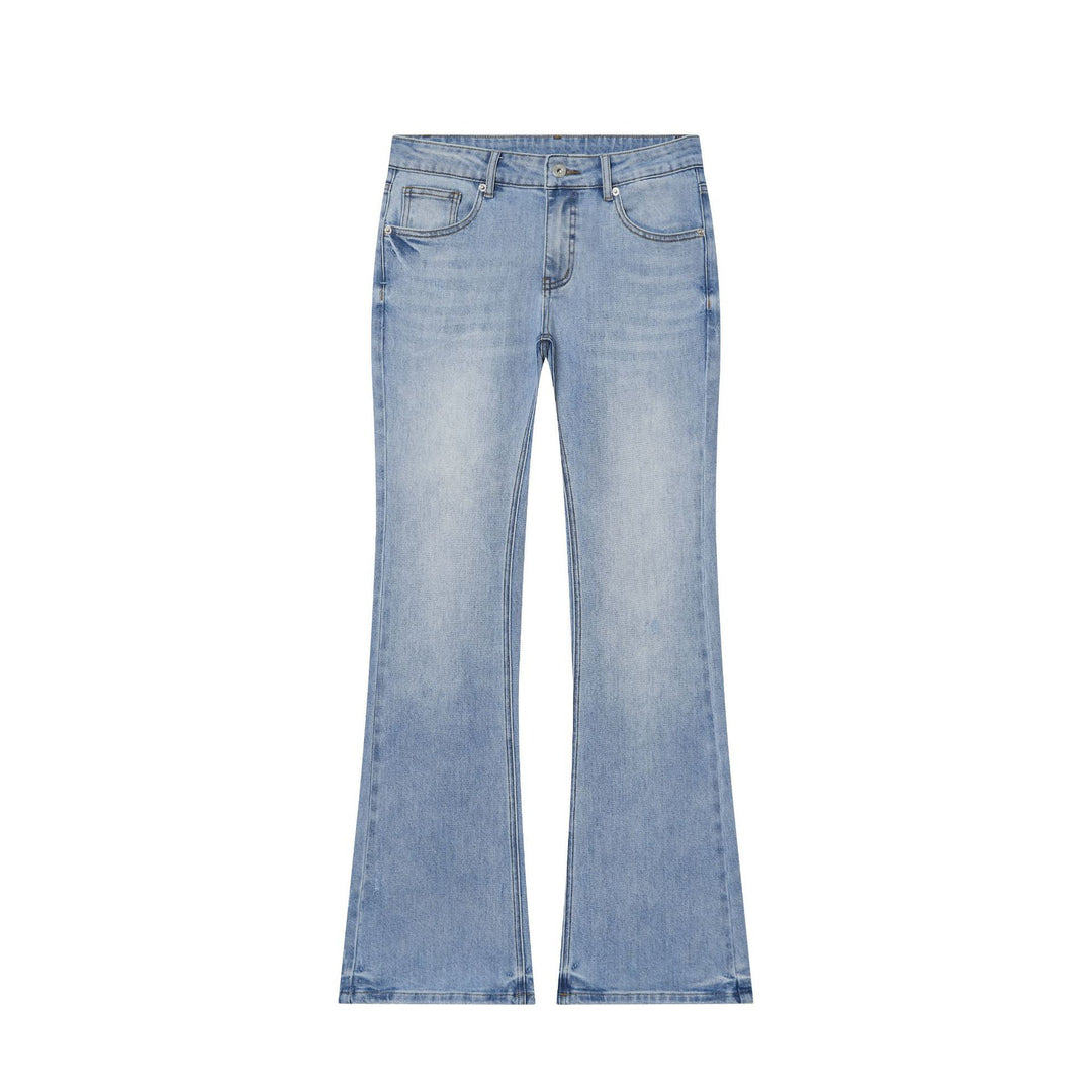 Damen Hochtaillierte ausgestellte Jeans mit Kickflare und Fünf‑Taschen‑Schnitt Shop Nory