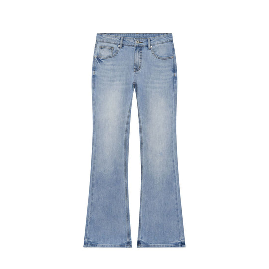 Damen Hochtaillierte ausgestellte Jeans mit Kickflare und Fünf‑Taschen‑Schnitt Shop Nory
