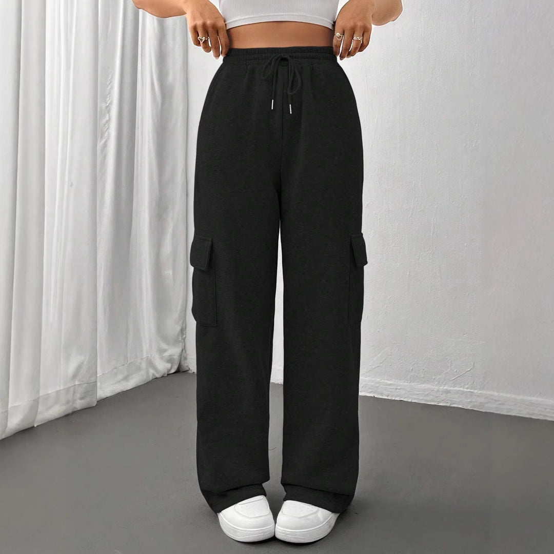 Damen Weite Cargohose im Jogger‑Stil mit Kordelzug Shop Nory