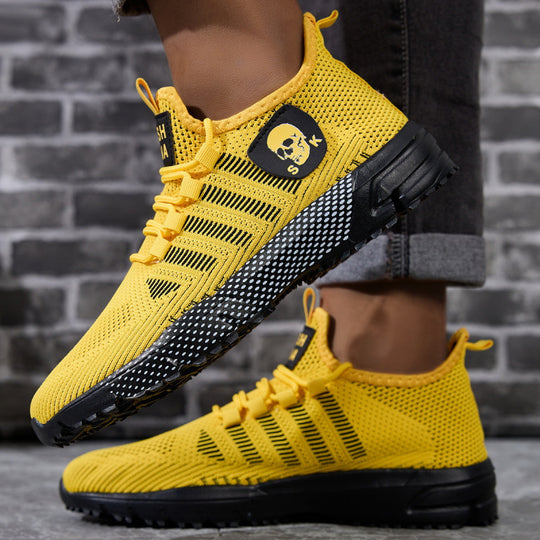 Herren Strick-Sockensneaker mit robuster Trail-Profilsohle und gepolstertem Komfortfußbett Shop Nory