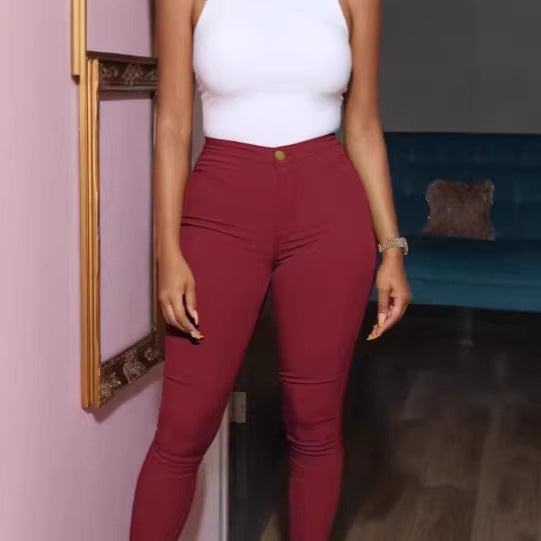 Damen Hochtaillierte Shaping-Skinny-Jeanshose aus Superstretch-Comfort-Denim Shop Nory