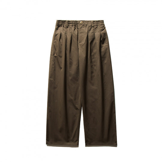 Unisex Weite Plissee-Hose mit elastischem Bund und Bundfalten Shop Nory